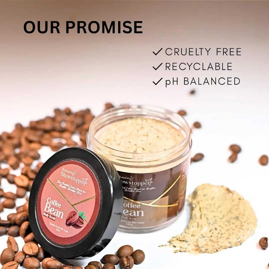 Enchanting Showstopper Coffee Bean Body Scrub for Tan Removal, Skin Brightening & Deep Exfoliation | Dead Skin Removal Scrub for Smooth, Radiant Skin |... - Deals999