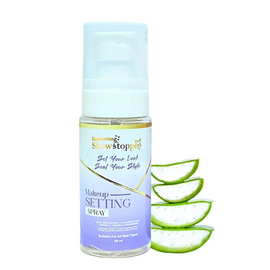 Enchanting Showstopper Makeup Setting Spray, Long - Lasting Makeup Fixer | Lightweight Oil - Free Mist for All - Day Hold, Hydrating, Smudge - Proof & Shine.. - Deals999