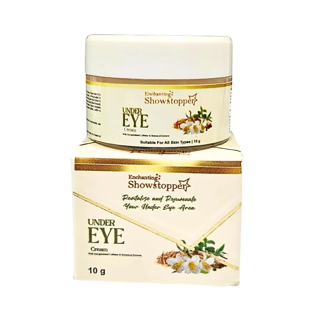 Enchanting Showstopper Under Eye Cream for Dark Circles & Puffiness with Quinoa & Hyaluronic Acid | Anti - Aging Eye Cream for Fine Lines, Hydration... - Deals999