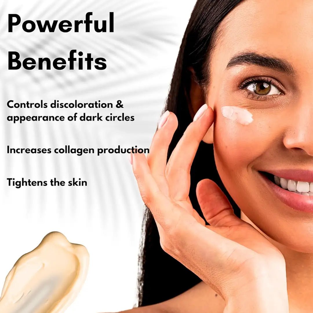 Enchanting Showstopper Under Eye Cream for Dark Circles & Puffiness with Quinoa & Hyaluronic Acid | Anti - Aging Eye Cream for Fine Lines, Hydration... - Deals999