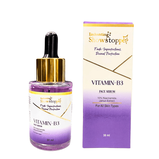 Enchanting Showstopper Vitamin B3 (Niacinamide) Face Serum with Jamun Extract for Pore Minimizing, Oil Control & Blemish - Free Radiant Skin | Lightweight... - Deals999