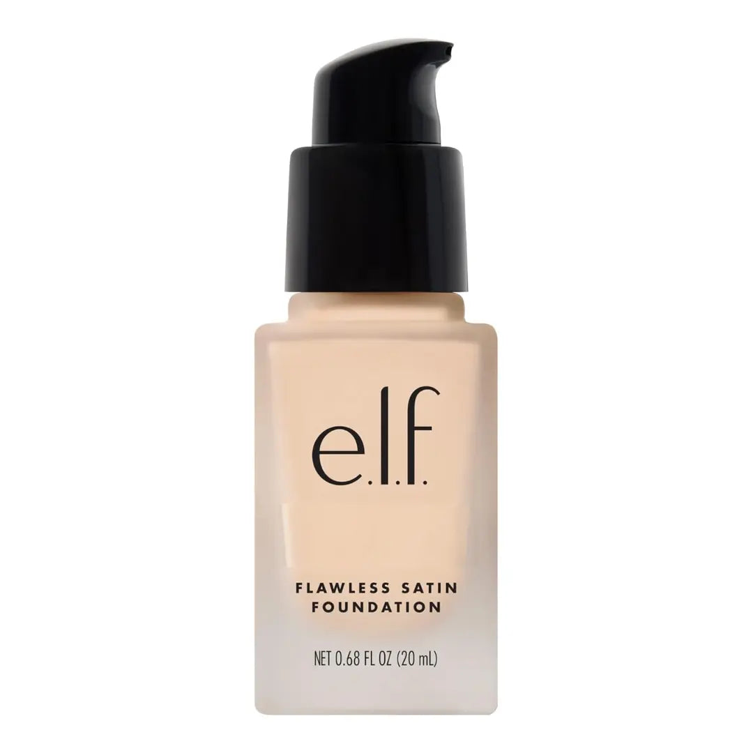 e.l.f. Flawless Finish Foundation, Lightweight & Medium Coverage, Semi-Matte Finish, 0.68 Fl Oz (20mL)