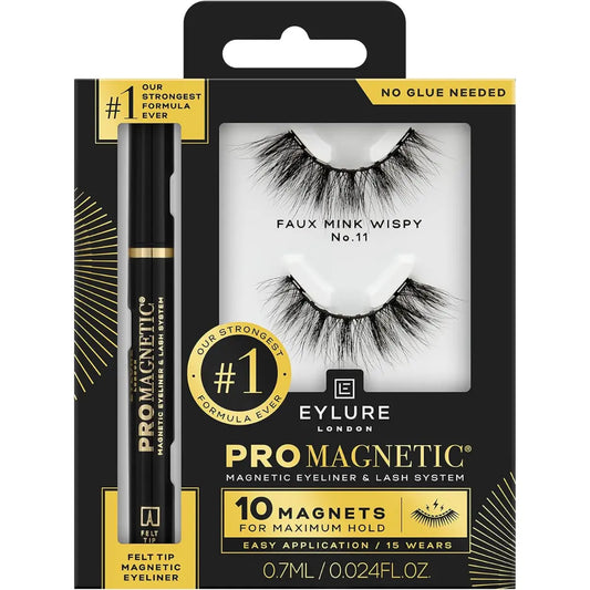 Eylure Luxe Pro Magnetic 10 Magnets Wispy False Lashes