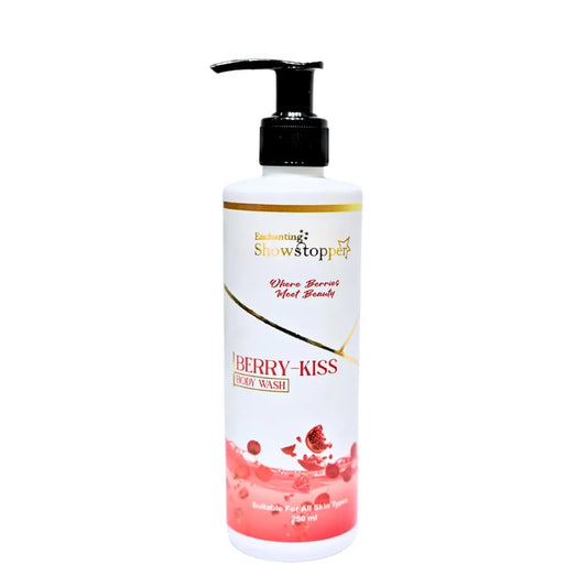 Enchanting Showstopper Berry Kiss Body Wash – Hydrating & Nourishing for Soft, Radiant Skin | Gentle Daily Cleanser for All Skin Types | Paraben &...
