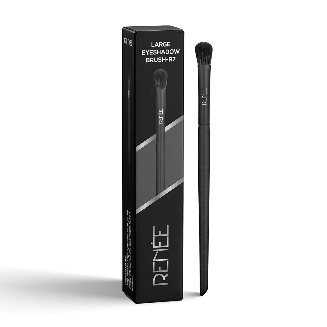 RENEE Professional Makeup Brush with Easy-to-Hold, Ultra Soft Bristles for Precise Application & Perfectly Blended Look, Large Eyeshadow Brush R7, 1Pc
