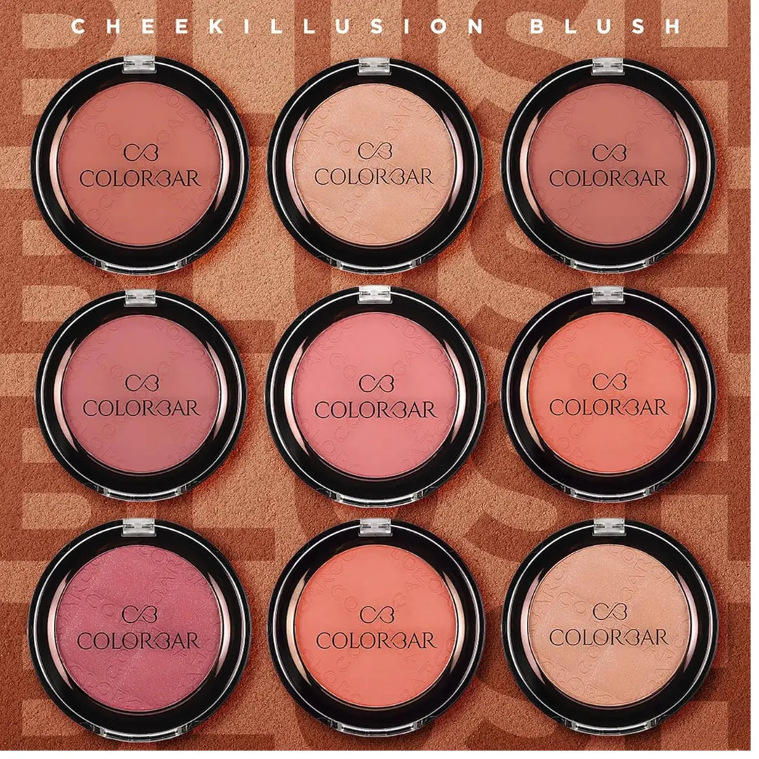 Colorbar Cheekillusion Blush, Coral Craving | Lightweight, silky textu ...