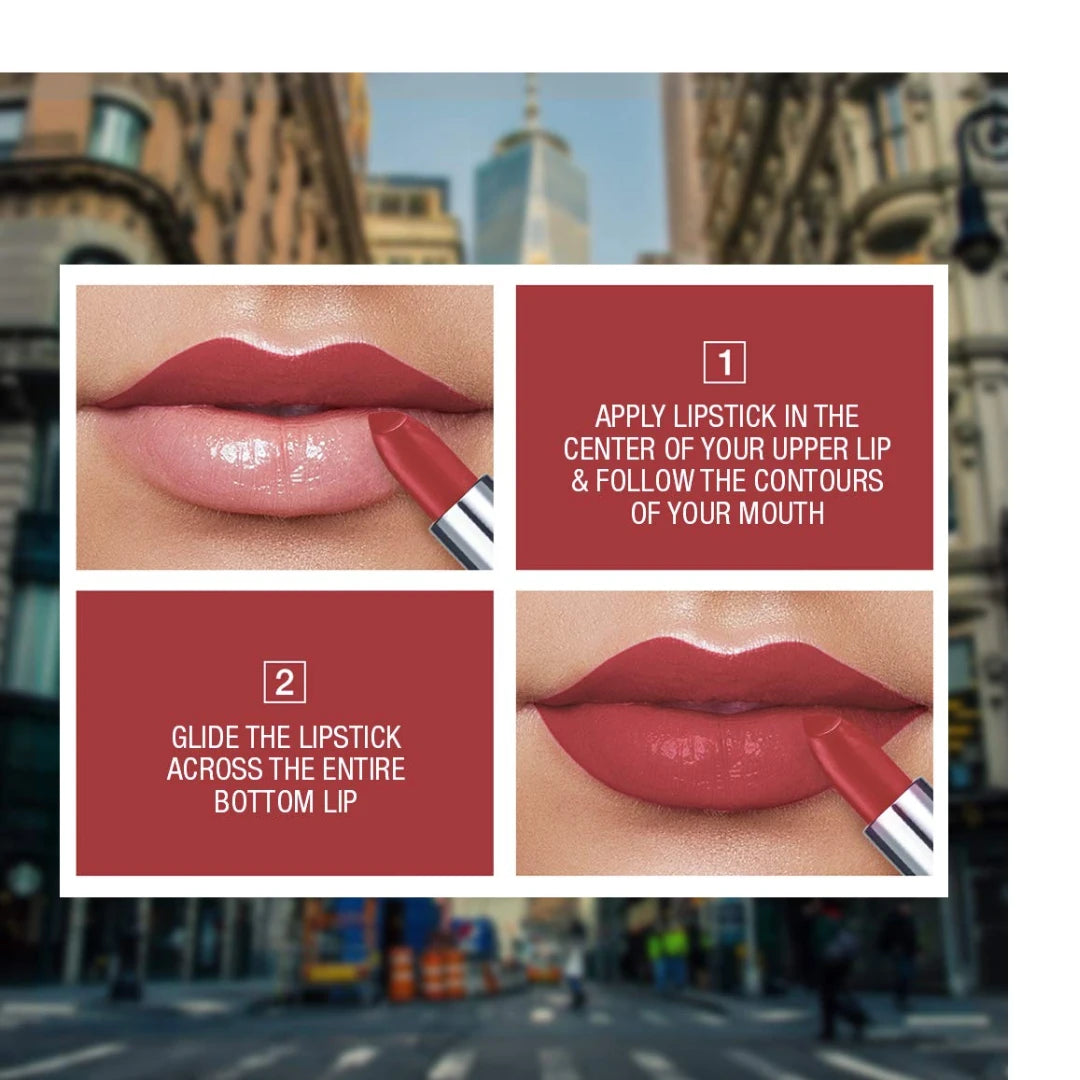 Maybelline New York Color Sensational Creamy Matte Lipstick lasts up to 12 Hours, Hydrate Lips, Rich Creamy Lipstick with Shea Butter, Available in 42 different Shades - 807 Dried Rose, 3.9g