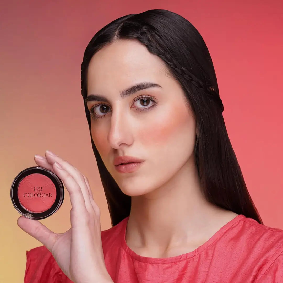 Colorbar Cheekillusion Blush, Coral Craving | Lightweight, silky textu ...