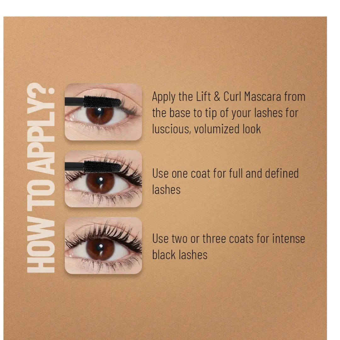 Swiss Beauty Lift and Curl 4D Mascara Waterproof