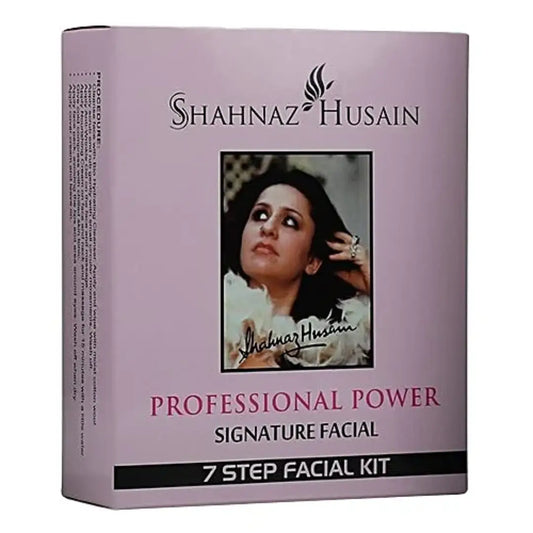 Shahnaz Husain Professional Power Signature Facial - 7 Step Facial Kit, 63 g