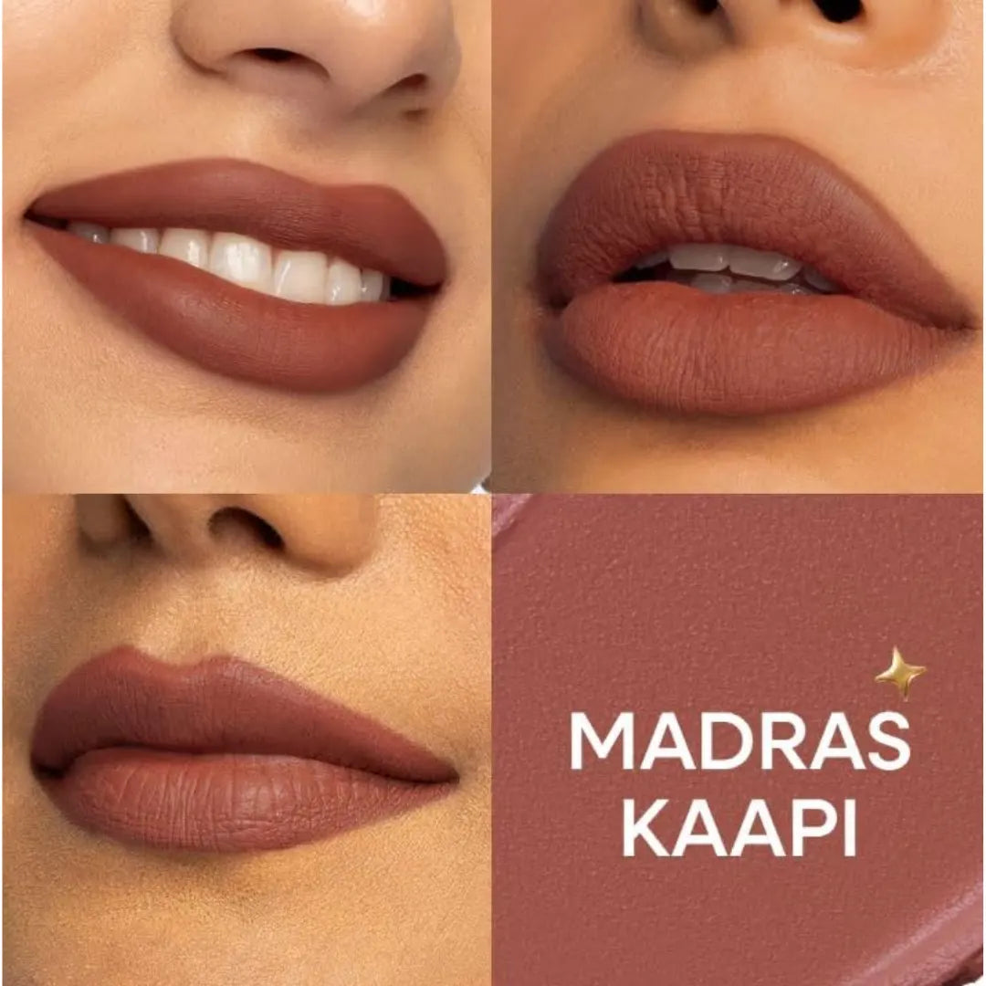 Nykaa Matte to Last No Transfer Long Lasting Lipstick (3.5g) (Madras Kaapi)