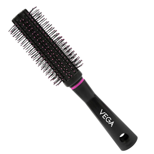 Vega Round Hair Brush (India's No.1* Hair Brush Brand) For Adding Curls, Volume & Waves In Hairs| Men and Women| All Hair Types (R16-RB)