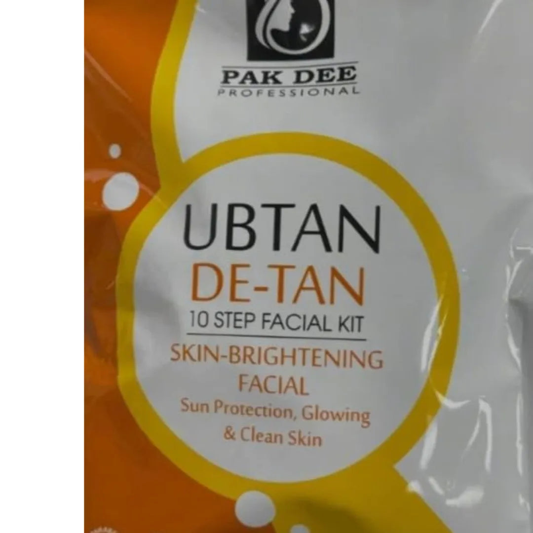 pakdee DE-TAN UBTAN FACIAL KIT (10 step)
