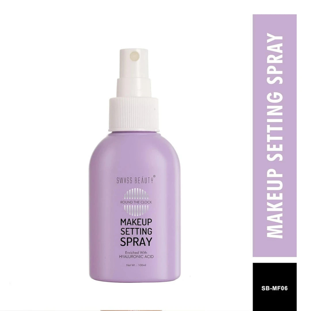 Swiss Beauty Round The Clock Makeup Setting Spray, 100ml