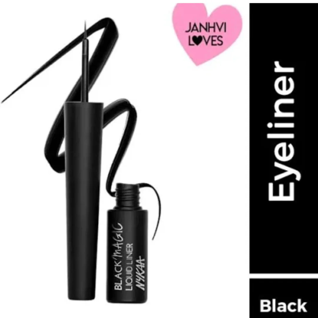 Black Magic Liquid Eyeliner - Super Black 01 (5ml) Matte Finish