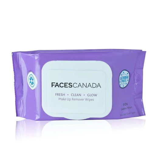 FACES Fresh Clean Glow Makeup Remover Wipes