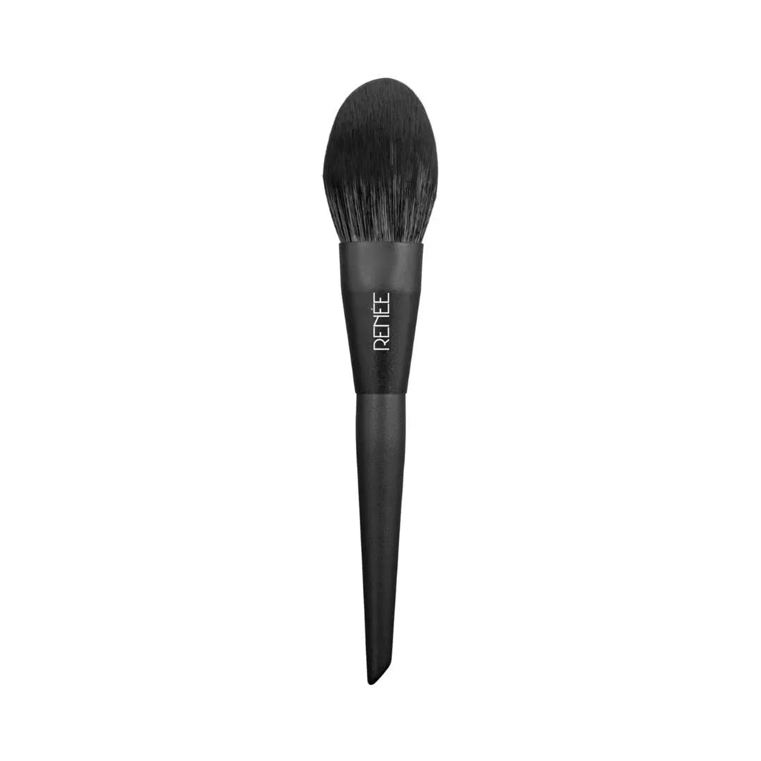 RENEE Professional Makeup Brush with Easy-to-Hold, Ultra Soft Bristles for Precise Application & Perfectly Blended Look, Foundation Brush R4, 1Pc - Black