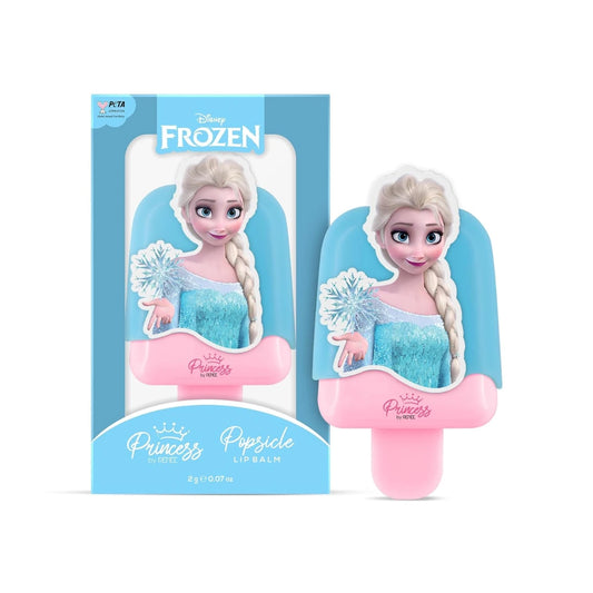 RENEE Disney Frozen Princess Popsicle Elsa Lip Balm,SPF10,Lightly Tinted with Vitamin E & Coconut Milk Extract,Moisturizes,Nourishes & Protects, Softens & Heals Chapped Lips 2 Gm,Brown pack of 1