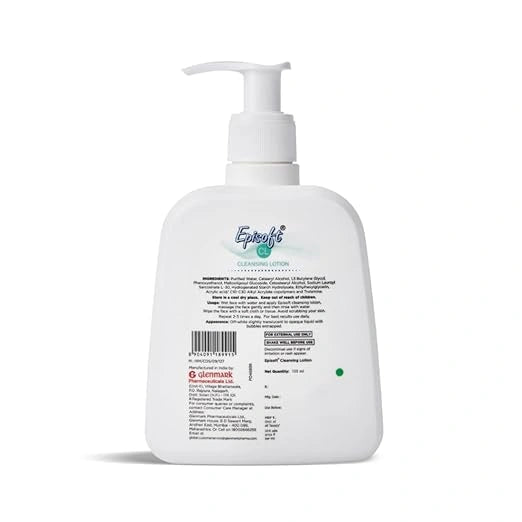 Glenmark Episoft Cleansing Lotion for Sensitive & Dry Skin