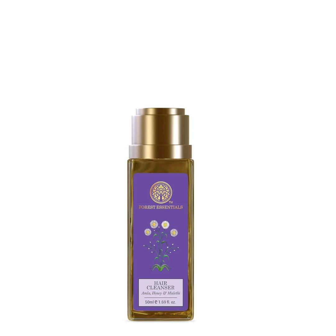 Forest Essentials Hair Cleanser Amla Honey & Mulethi - Ayurvedic Shampoo For Dry Hair Sulphate Free