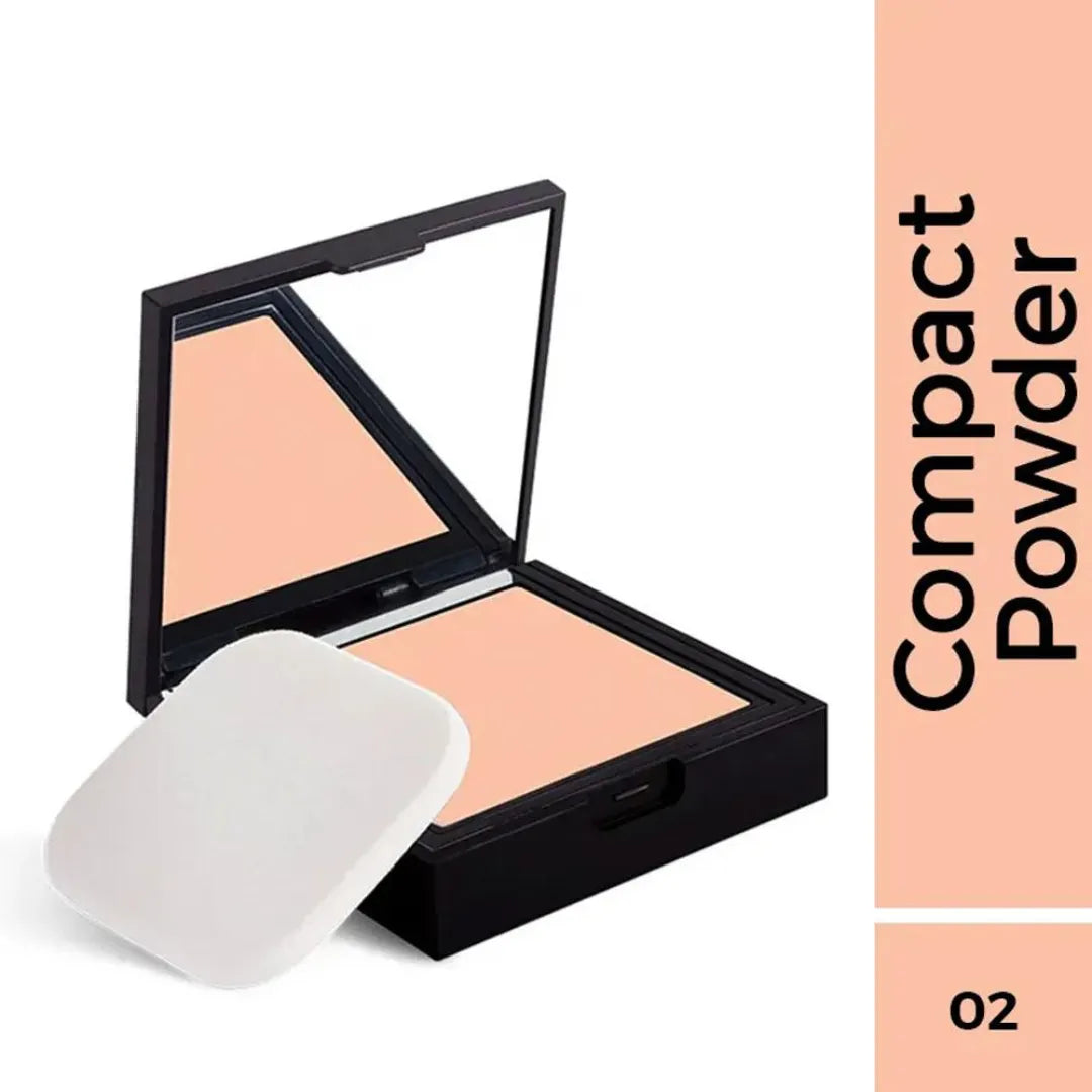 Nykaa SKINgenius Skin Perfecting & Hydrating Matte Powder Compact - Natural Ivory 01