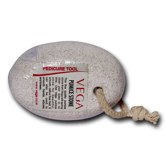 Vega Oval Shaped Pumice Stone for Remove Dead Skin & Callus, Foot Scrubber for Smooth Heels & Pedicure Tool for Men & Women, Foot Scrubber (PD-16)