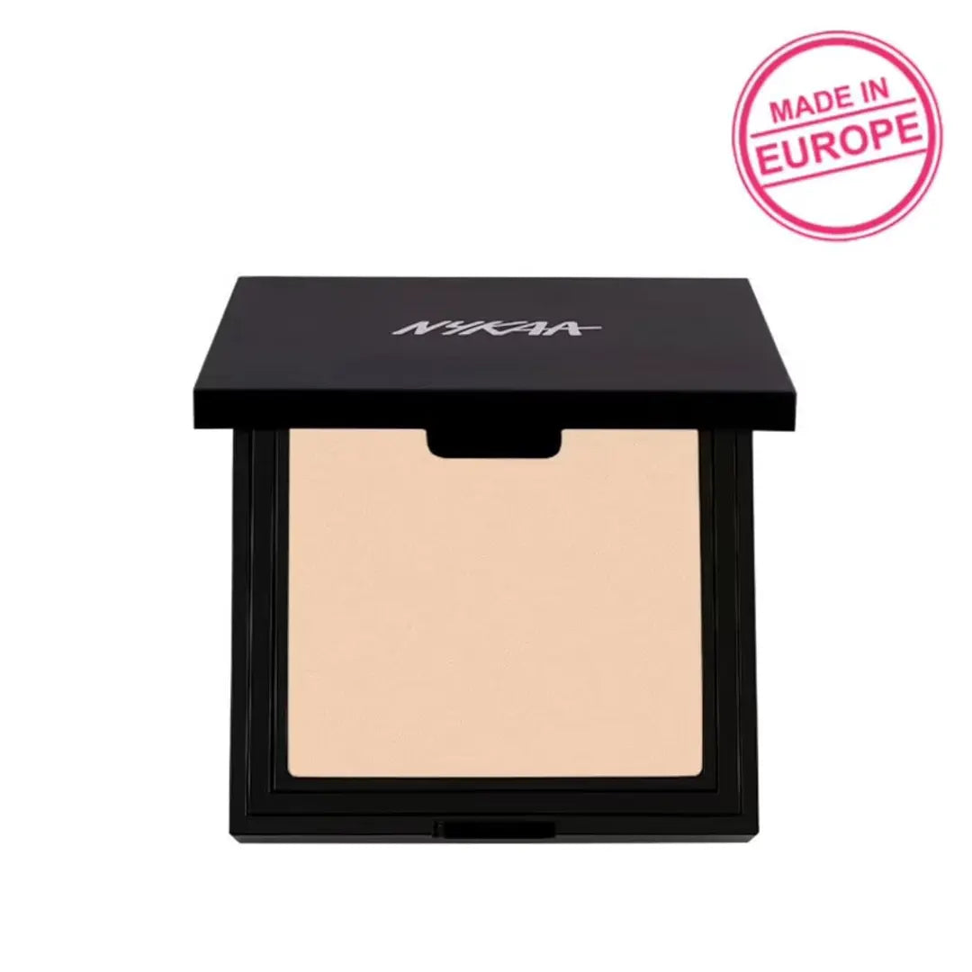 Nykaa SKINgenius Skin Perfecting & Hydrating Matte Powder Compact - Natural Ivory 01