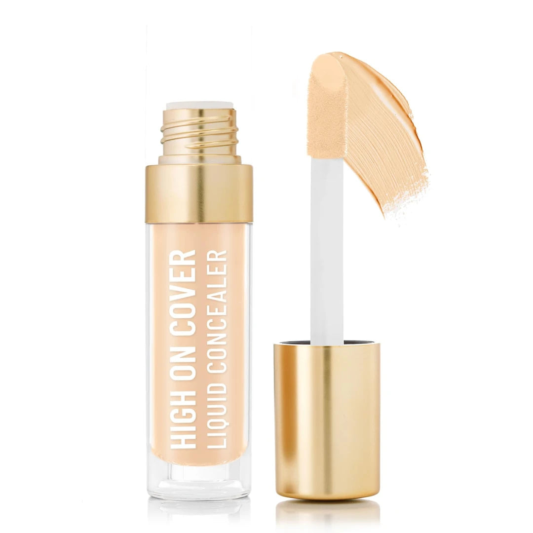 SWISS BEAUTY Select High On Cover Liquid Concealer With No-Crease Formula | Matte Finish Full Coverage All Skin Type | Enriched With Vitamin E| Shade- 3.5 Dusky To Deep, 5.5Ml |, 1 Count