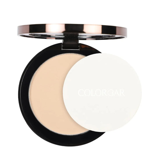 Colorbar Perfect Match Compact, Classic Ivory 001, 9gm | Matte Finish| Lightweight | Enriched with hyaluronic acid and Vitamin E| Dermatologically tested