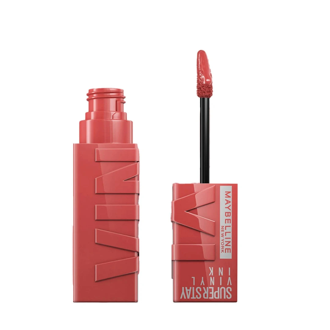 Maybelline New York Superstay Vinyl Ink Liquid High-Glossy Lipstick - Witty, Instant Shine & Transfer Proof. Superstay Vinyl Ink Lipstick Last Up To 16Hr, Enriched With Vitamin E & Aloe | 4.2Ml