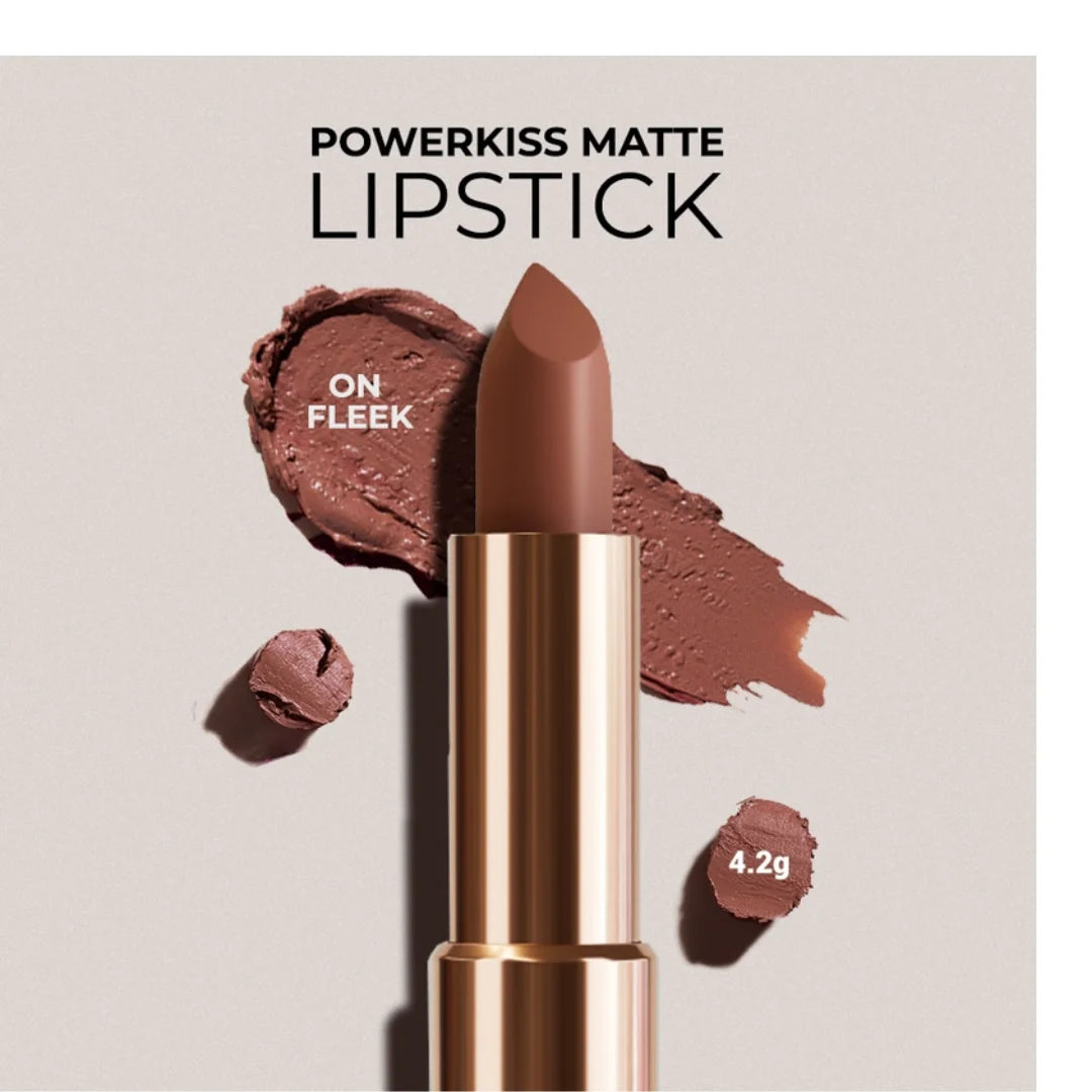COLORBAR Powerkiss Matte Lipstick Magic 02 (4.2g)  (Magic, 4.2 g)
