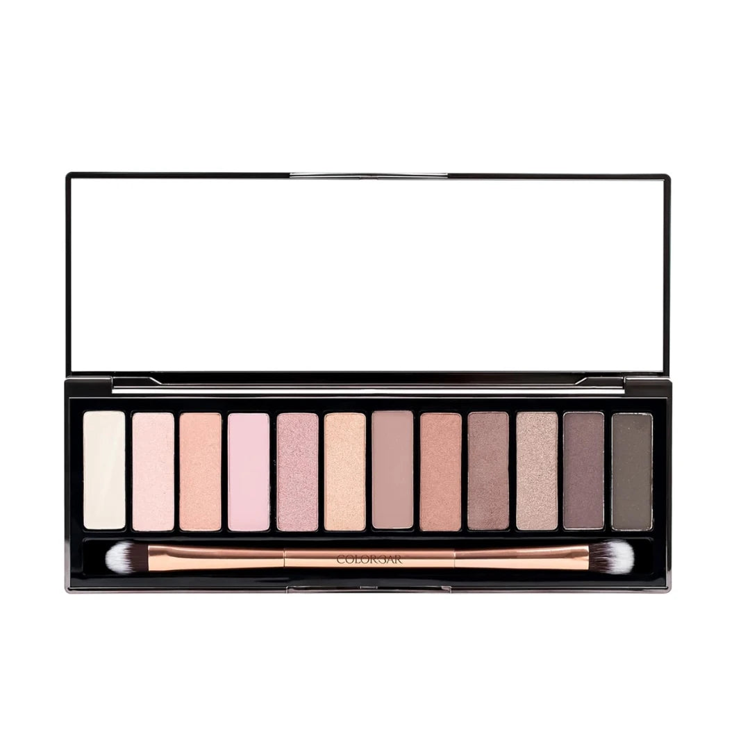 Colorbar Pro 12 in 1 Eyeshadow Palette, Just Nude