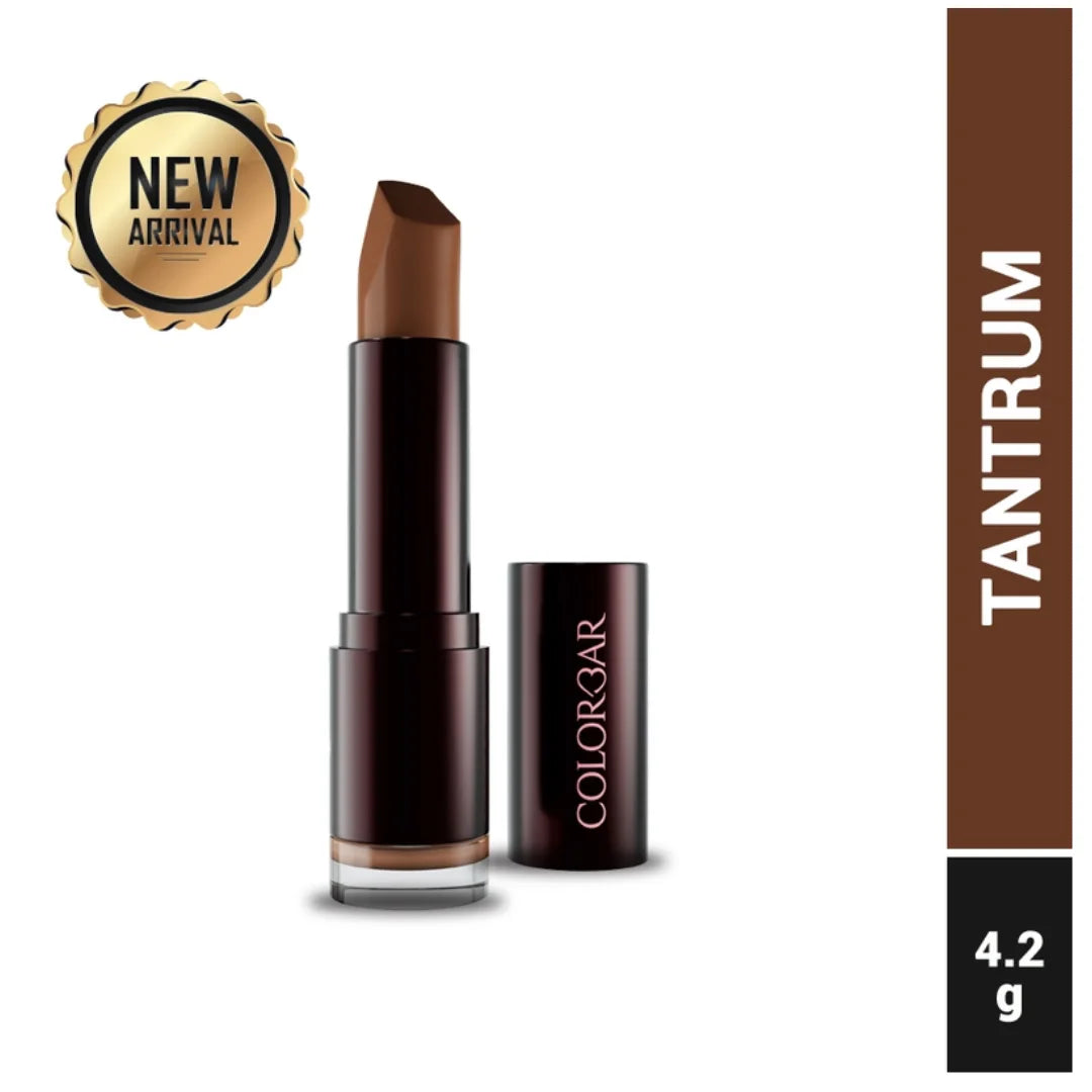 Colorbar Velvet Matte Lipstick, 4.2g | Creamy matte finish | High Pigmented Formula | Lasts upto 5 Hours | Smudgeproof