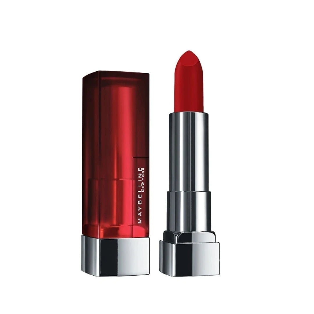 Maybelline New York Color Sensational Creamy Matte Lipstick lasts up to 12 Hours, Hydrate Lips, Rich Creamy Lipstick with Shea Butter, Available in 42 different Shades - 807 Dried Rose, 3.9g