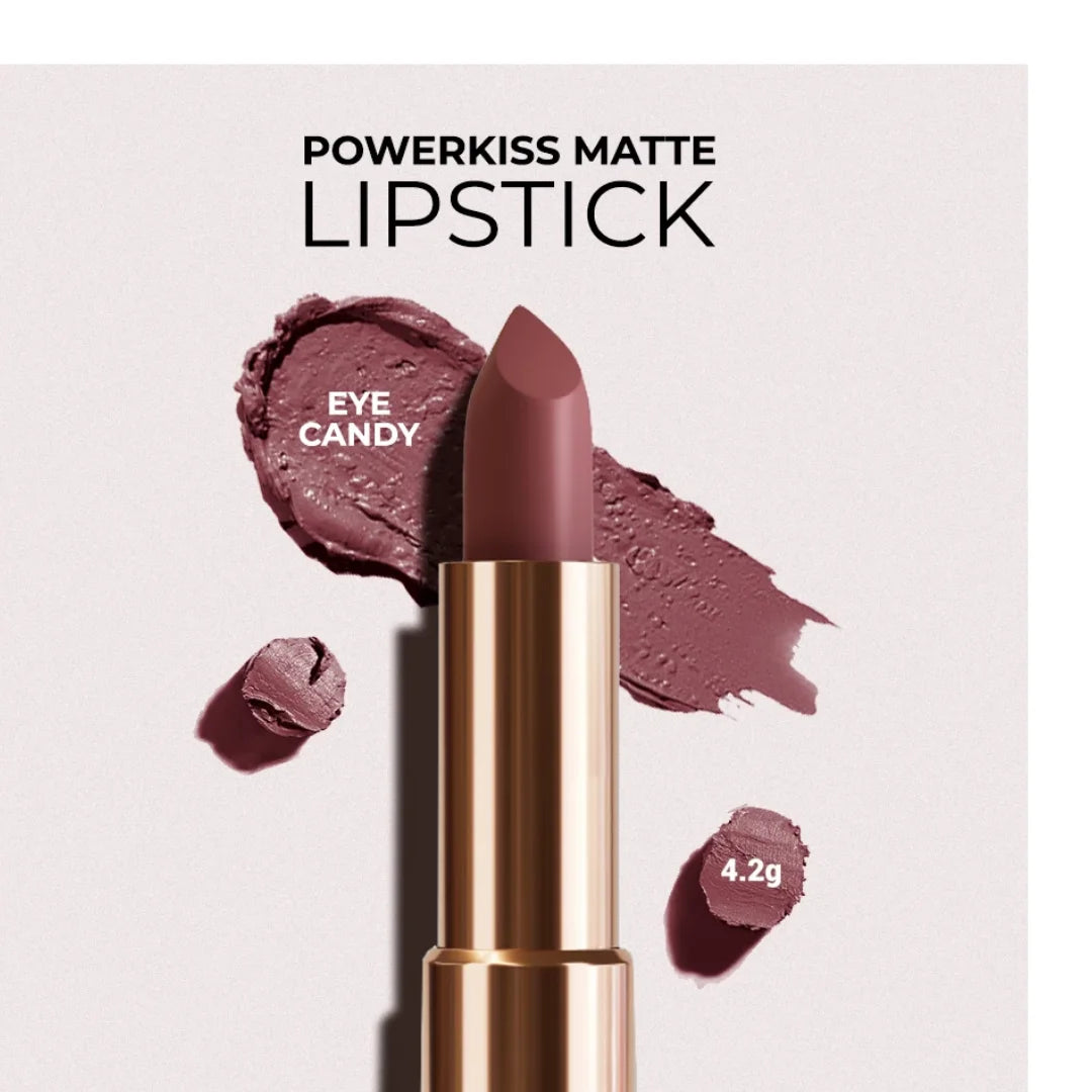 COLORBAR Powerkiss Matte Lipstick Magic 02 (4.2g)  (Magic, 4.2 g)
