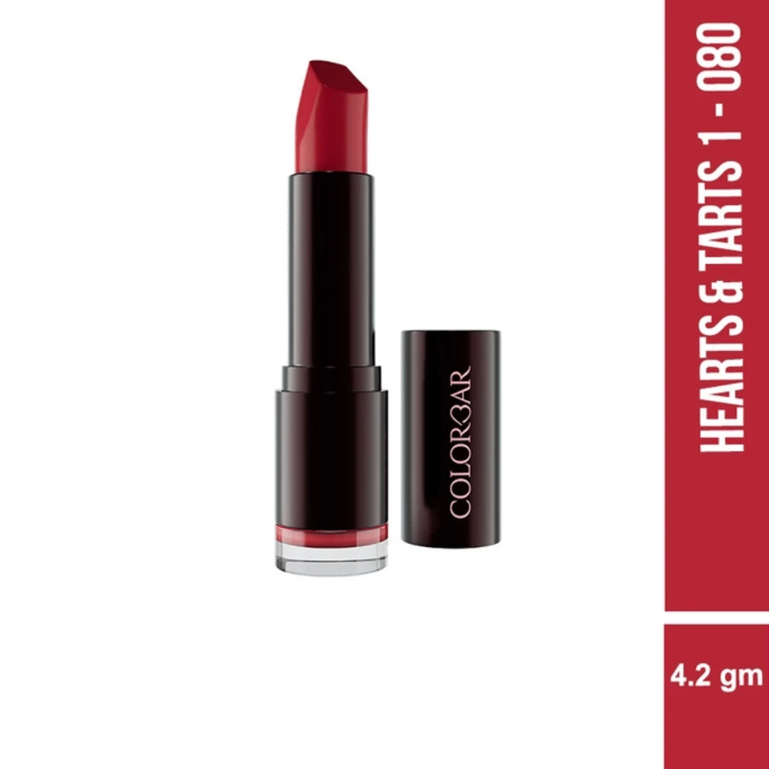 Colorbar Velvet Matte Lipstick, 4.2g | Creamy matte finish | High Pigmented Formula | Lasts upto 5 Hours | Smudgeproof