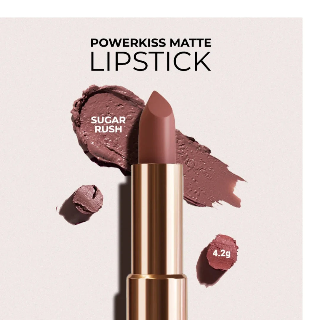 COLORBAR Powerkiss Matte Lipstick Magic 02 (4.2g)  (Magic, 4.2 g)