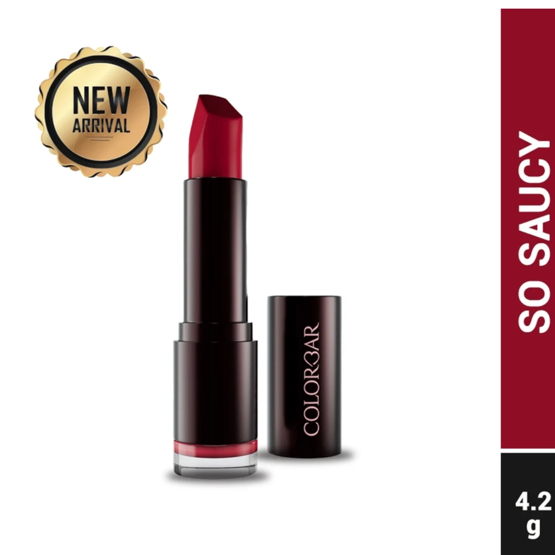 Colorbar Velvet Matte Lipstick, 4.2g | Creamy matte finish | High Pigmented Formula | Lasts upto 5 Hours | Smudgeproof