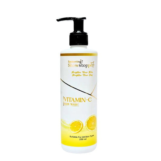 Enchanting Showstopper Vitamin C Body Wash with Ethyl Ascorbic Acid – Skin Brightening & Hydrating Daily Body Cleanser for Radiant, Smooth Skin | Gentle...