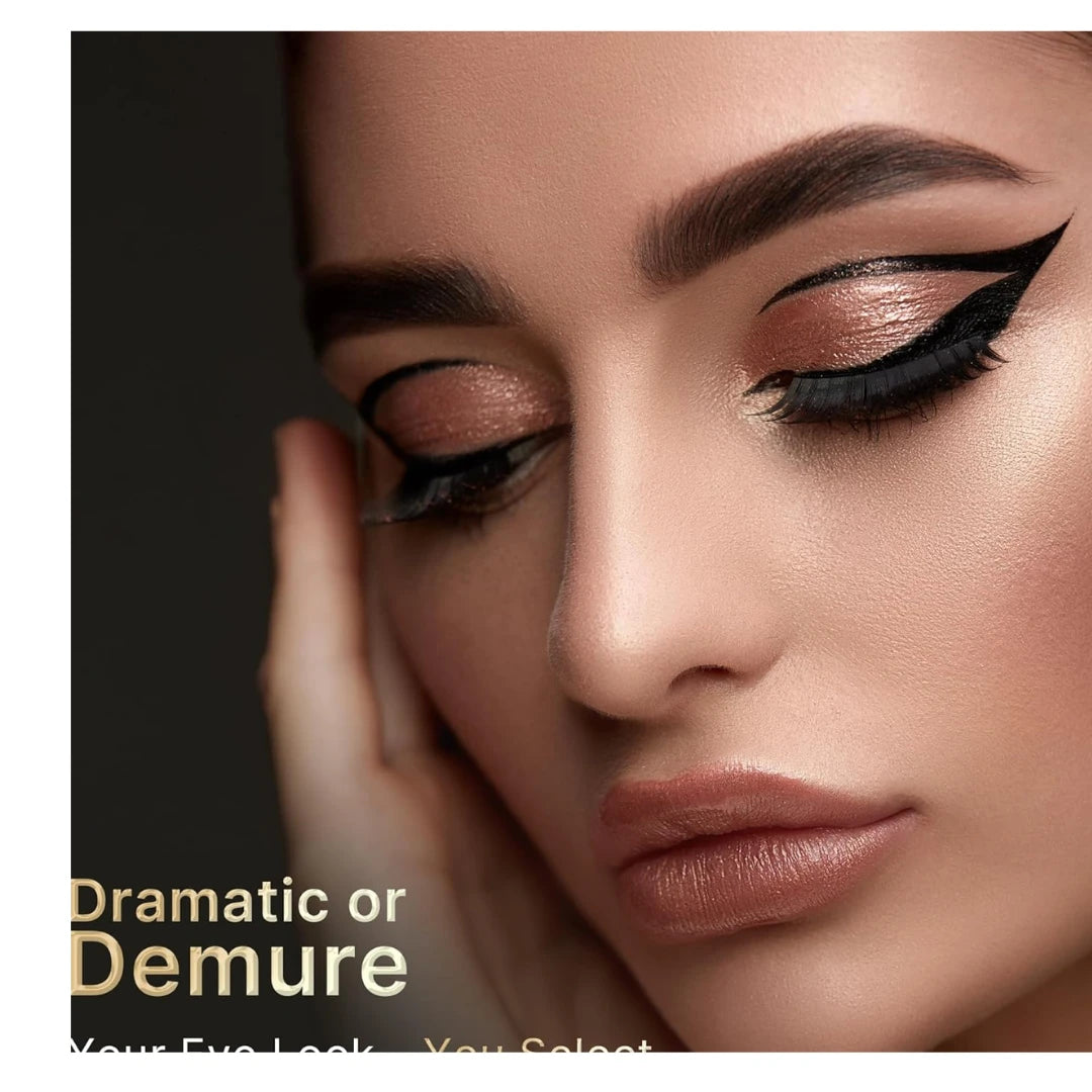 SWISS BEAUTY Select Here To Stay Semi-Matte Liquid Waterproof Eyeliner | With Precise & Pointed Tip | Smudge-Proof, Transfer- Proof | Shade- Wanderlust Blue| 3ml |