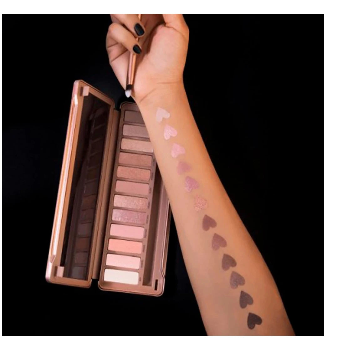 Colorbar Pro 12 in 1 Eyeshadow Palette, Just Nude