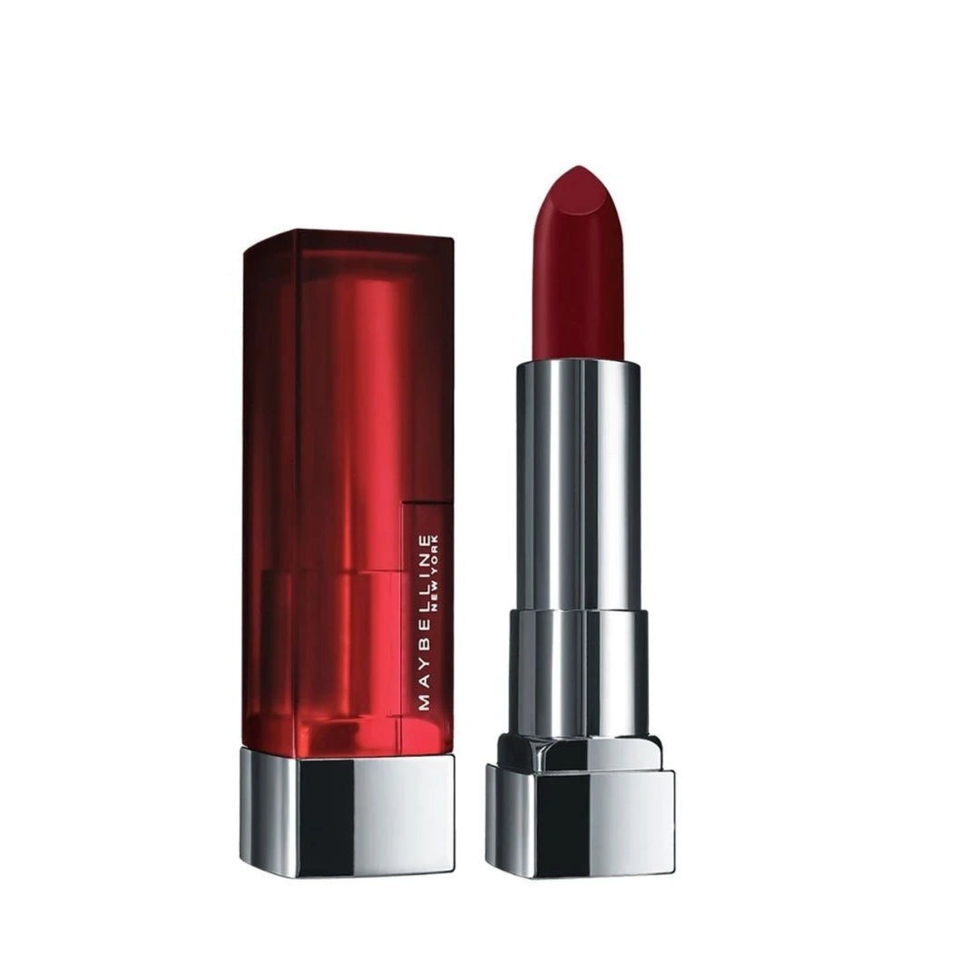 Maybelline New York Color Sensational Creamy Matte Lipstick lasts up to 12 Hours, Hydrate Lips, Rich Creamy Lipstick with Shea Butter, Available in 42 different Shades - 807 Dried Rose, 3.9g