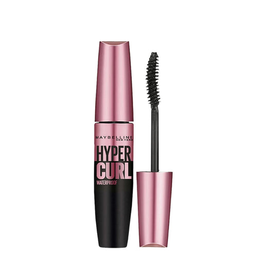 Maybelline New York Mascara, Highly Pigmented Colour, Long-lasting, Waterproof, Hypercurl , Black, 9.2ml