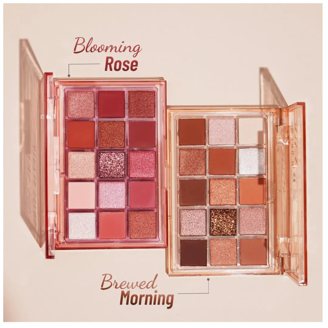 Swiss Beauty Awaken Eyeshadow Palette | Matte + Shimmer Finish | Long-Lasting | Blendable | 11g