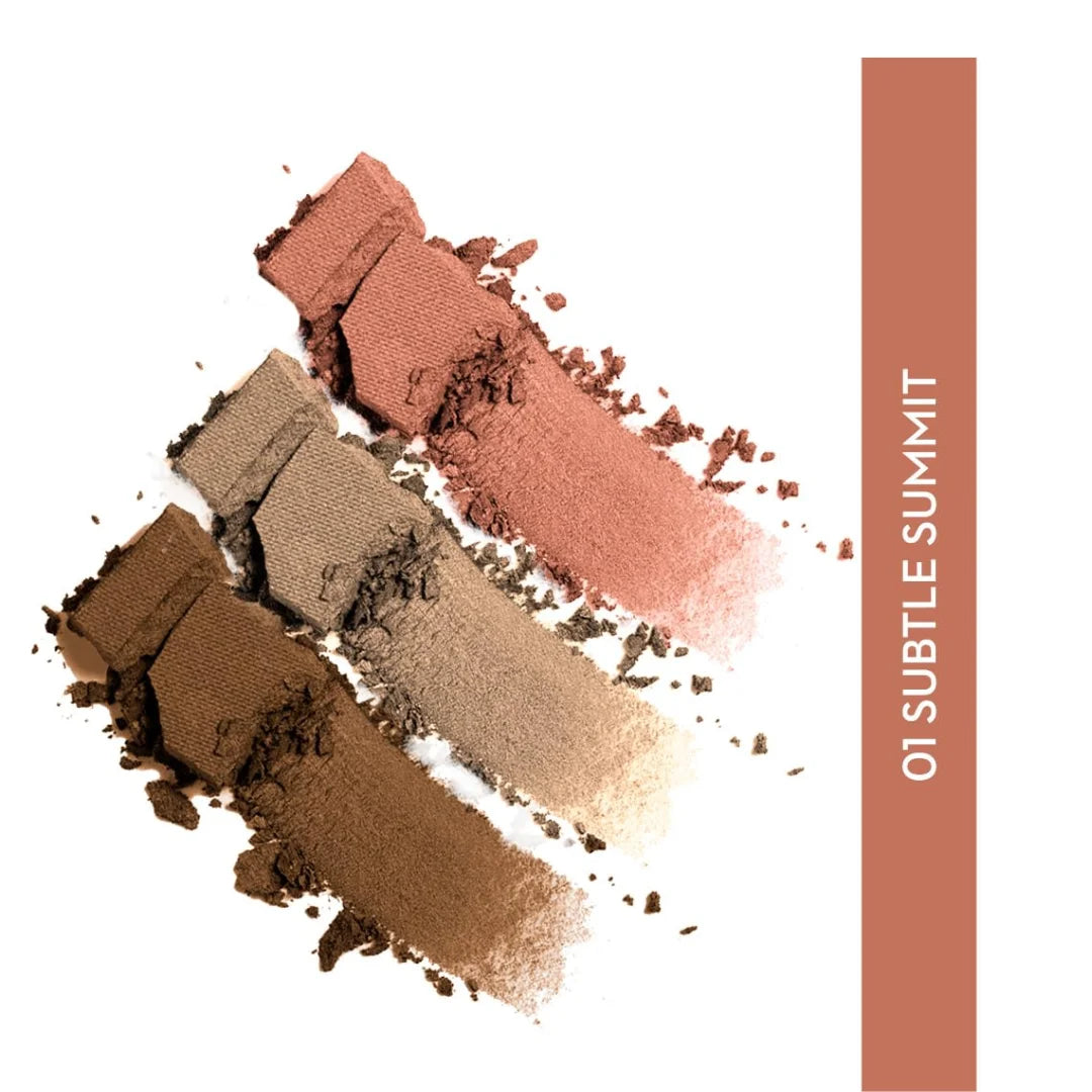 SUGAR Cosmetics Contour De Force Face Palette for Makeup | Includes Matte Bronzer, Highlighter & Blush | Makeup Palette with Built-in Mirror