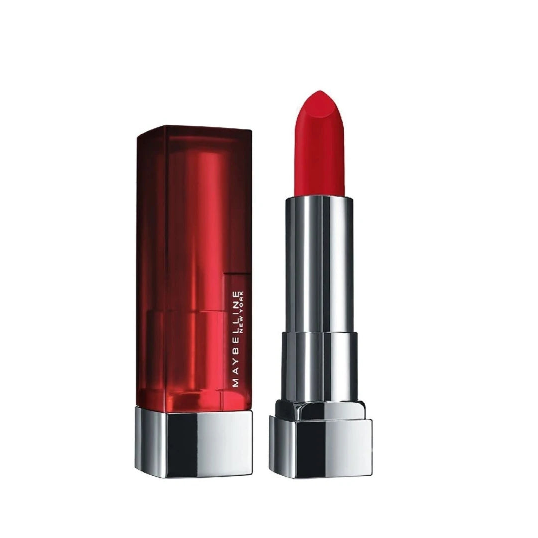 Maybelline New York Color Sensational Creamy Matte Lipstick lasts up to 12 Hours, Hydrate Lips, Rich Creamy Lipstick with Shea Butter, Available in 42 different Shades - 807 Dried Rose, 3.9g