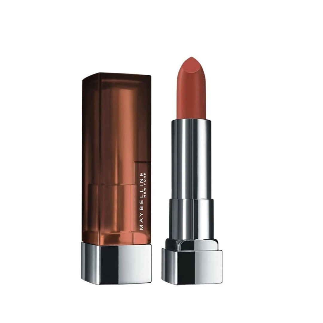 Maybelline New York Color Sensational Creamy Matte Lipstick lasts up to 12 Hours, Hydrate Lips, Rich Creamy Lipstick with Shea Butter, Available in 42 different Shades - 807 Dried Rose, 3.9g