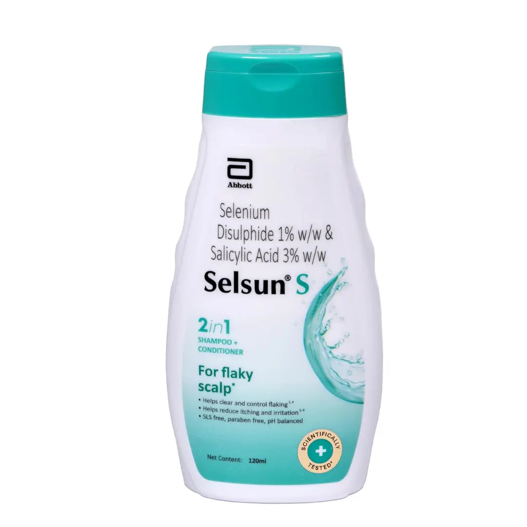Selsun-S 2-in-1 Anti-Dandruff Shampoo + Conditioner 120ml