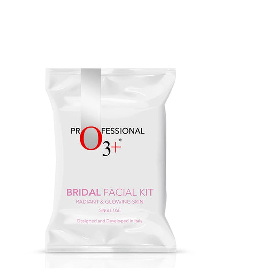 O3+ Bridal Facial Kit for Radiant & Glowing Skin with Hyaluronic Acid, Glycolic Acid and Niacinamide - Ideal for All Skin Types (60g+69ml)