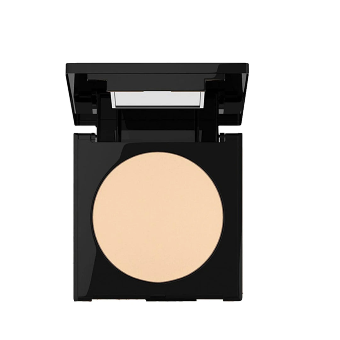 Maybelline New York Powder Foundation, Pressed Powder Compact, Mattifies Oily, Normal Skin, Incl. Mirror and Applicator, Fit Me, 235 Pure Beige, 8.5g